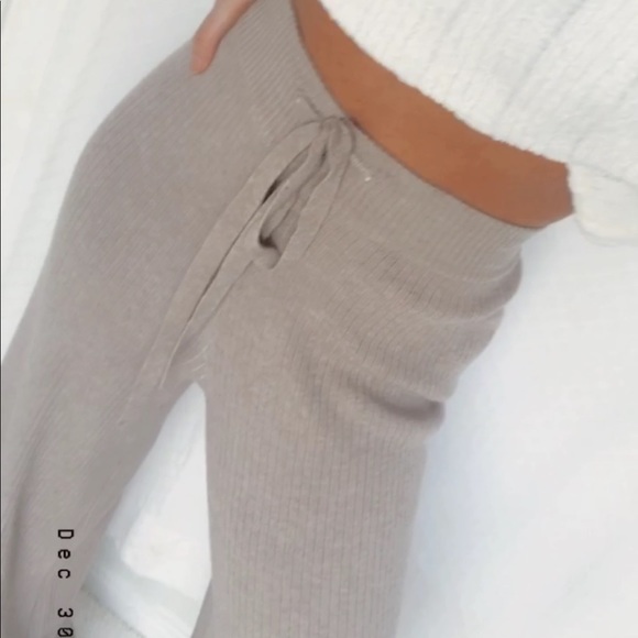 Milan Palazzo Pant Sweats - Picture 5 of 10